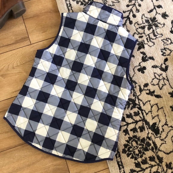 Artisan NY buffalo check zip vest S - Picture 8 of 9